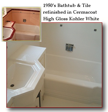 Cermacoat Bathtub Refinishing And Bathtub Reglazing Repair